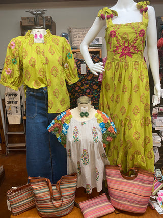 Addison Dress Chartreuse