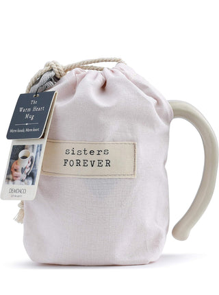 Sisters Forever Heart Mug