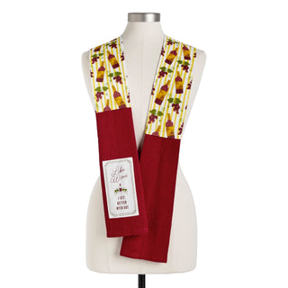 For décor, for functionality or for both - whatever your needs are the Better With Age Boa from our byDesign Serving collection is here to help you! A colorful and absorbent kitchen linen that will become your go-to. Plus, it's wearable!