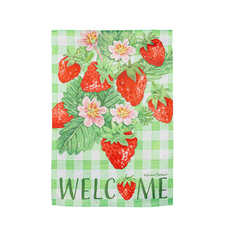 Strawberry Picking Flag