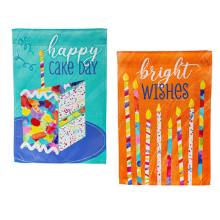 Birthday Party Reversible G Flag