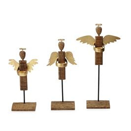 Angel Votive Sitter Med