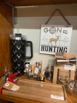 Deer Toothpick Tray Set