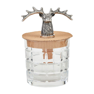 WIDE ANTLER DOF STOPPER	Wide antler DOF stopper – bottle stopper with wide antler top, designed for double old fashioned glasses