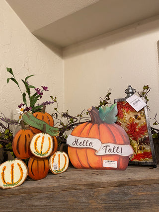 Banner Pumpkin, Hello Fall