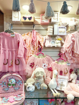 Cowgirl Sleeper & Headband Set 3-6m