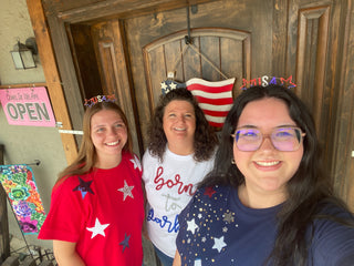 4th Of July Sparkle Top-Nv