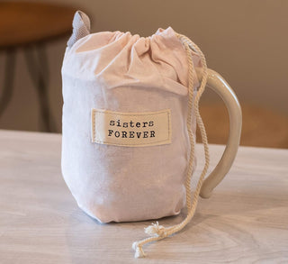 Sisters Forever Heart Mug