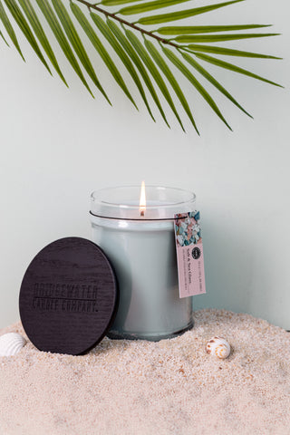 Salt & Sea Glass Candle 18oz