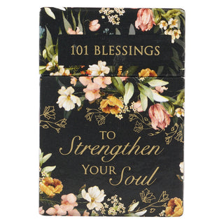 Floral '101 Blessings to Strengthen Your Soul' cards