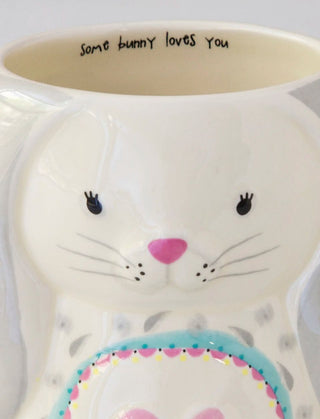 Folk Bunny Mug