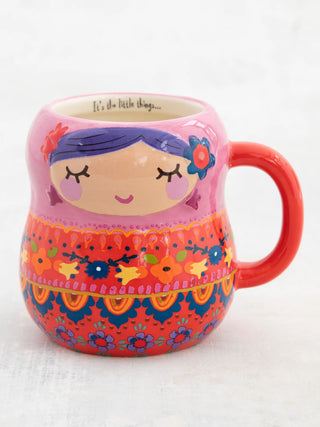 Folk Nesting Doll Mug Vera