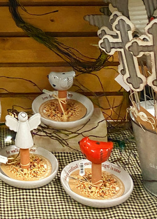 Blue Bird Mini Bird Feeder