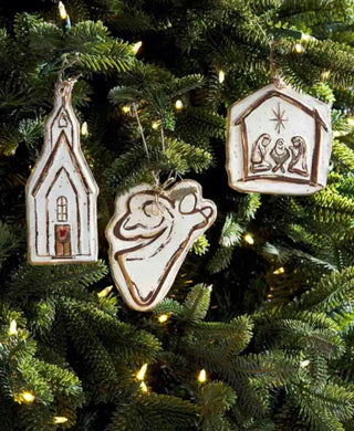 ANGEL XMAS CHURCH ORNAMENT