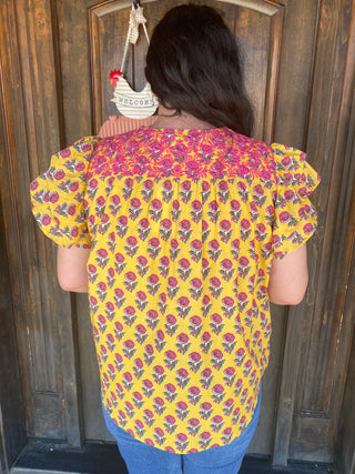 Alura Yellow Top