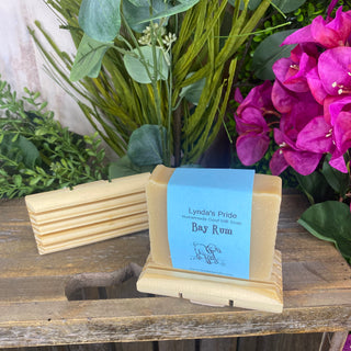Handmade goat milk soap bar – bay rum fragrance with spicy, masculine notes and smooth finish