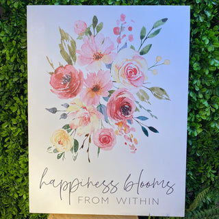 Happiness Blooms Within
