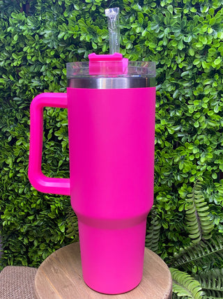Hot Pink 40oz Tumbler