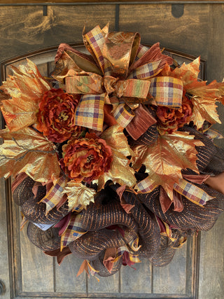 Wreath Mesh Copper
