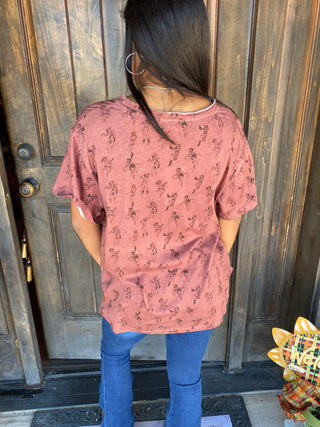 Vintage Cowgirl Basic Tee