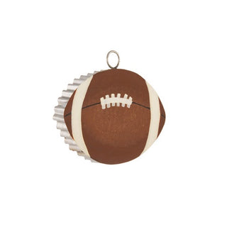 Decorative football Round Top Charm on a white background