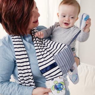 Mommy & Me Activity Scarf Blue