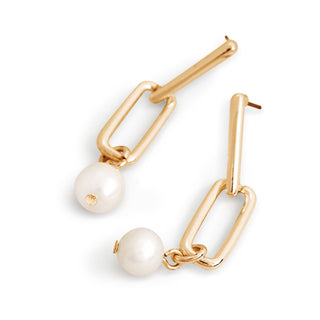 Pearls form Within Earrings Gold