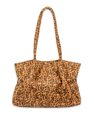 Simply Southern Aubrey Red Leopard Suede Bag