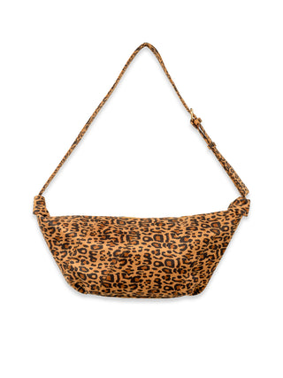 Sophie Red Leopard Suede Bag