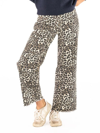 Leopard Pants Carmel