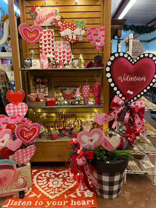 Edgy Polka Dot Heart