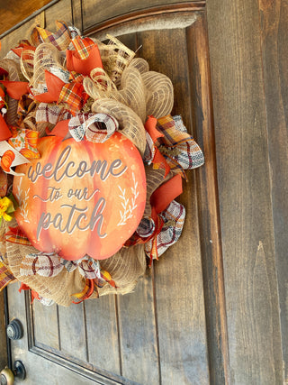 Wreath Mesh Fall