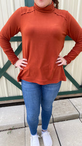 Turtleneck Top Cider L-XL