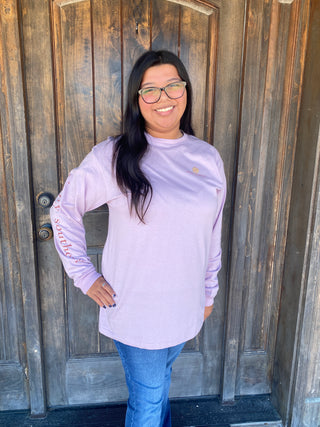 Kind Long Sleeve Tee - Wisteria