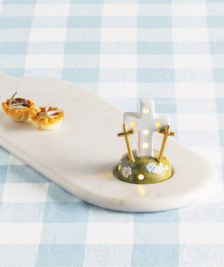 Three Crosses Light-Up Sitter