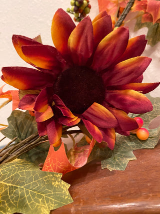 Pumpkin Sunflower Garland