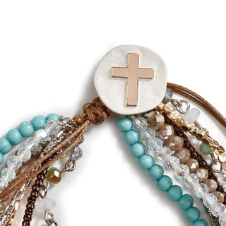 Your Journey Prayer Bracelet Turquoise