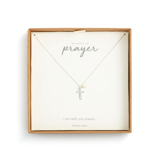 Dainty Cross Necklace Silver