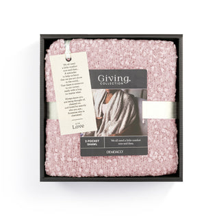 Giving Shawl Pink