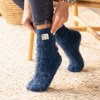 Extra Soft Cozy Giving Socks Navy