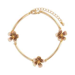 mocha-enamel-flower-bracelet