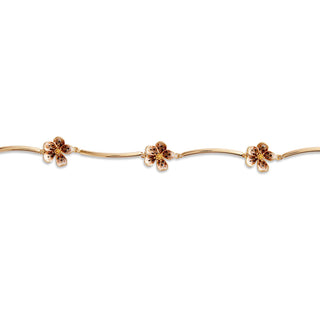 mocha-enamel-flower-bracelet