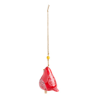 Cardinal Bird Song Mini Bell - 3x4in