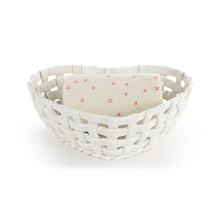 Heart Breadbasket with Towel