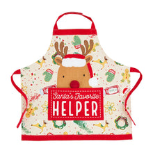 Load image into Gallery viewer, LIGHT UP REINDEER APRON