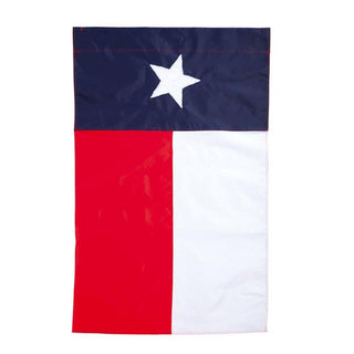 Texas State Garden Flag	Texas state garden flag – mini flag with red, white, and blue Lone Star state design							