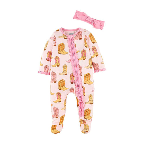 Pink Cowgirl Boot Pjs