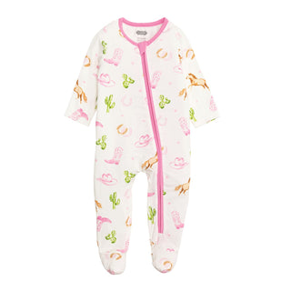 Pink Western Sleeper 0 to 3m