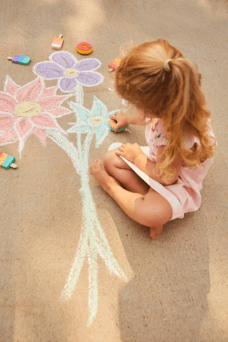 Rainbow Sidewalk Chalk