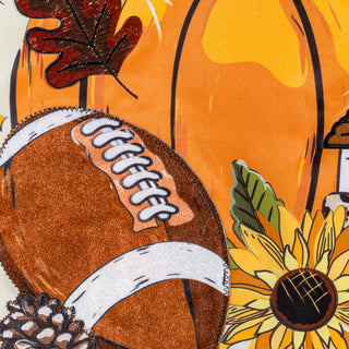 Tis' The Season Fall Applique Garden Flag